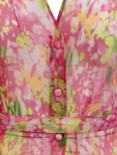 Del Core Cocoon Blouse In Pink