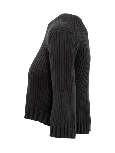 Loulou Studio Top In Black
