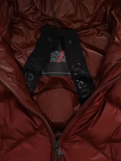 After Label Down Jacket In Brown