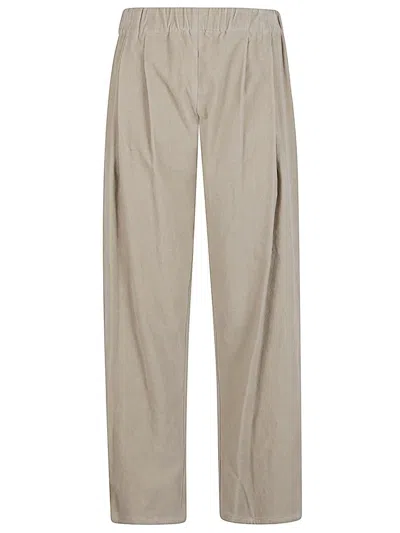 Apuntob Cotton Trousers In Beige
