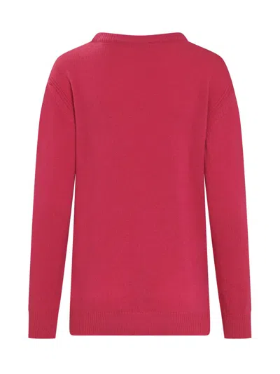 Alberta Ferretti Embroidered Jumper In Pink