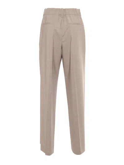 P.a.r.o.s.h Pleated Trousers In Gray