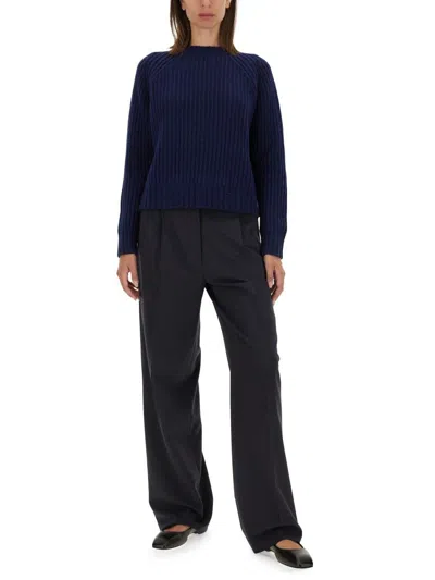 Aspesi Wool Jersey. In Blue