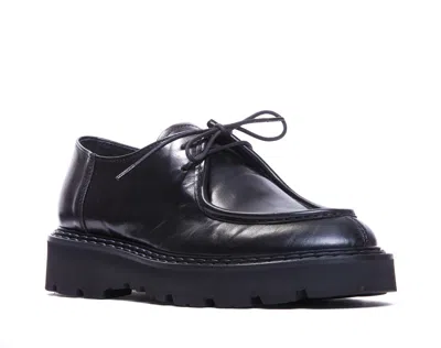 Pawelk's Man Lace-up Shoes Black Size 9 Leather In Black