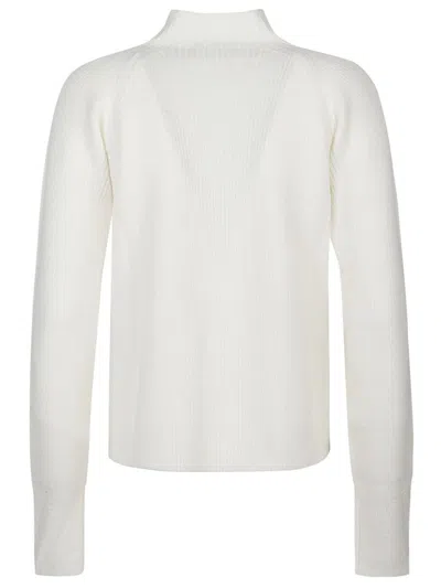 Drumohr Turtle Neck Sweater In White