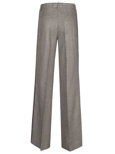 P.a.r.o.s.h Lillie Pants Wide-leg Pressed Crease In Brown