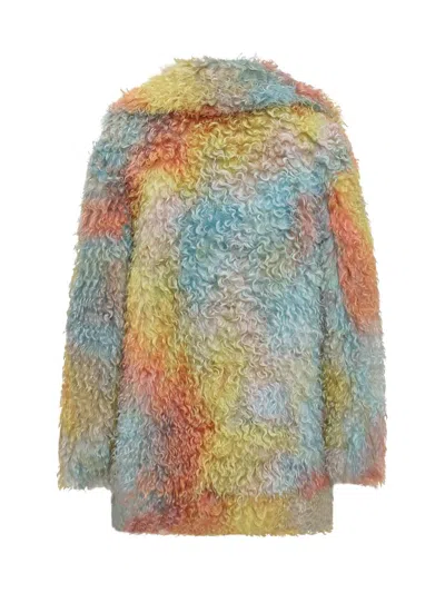 Becagli Since 1994 Colorful Fur In Multicolor