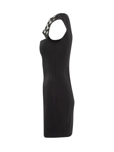 Dsquared2 Crystal-embellished Sleeveless-dress In Black