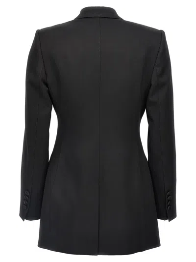 Dolce & Gabbana 'turlington' Blazer Double-breasted Structured Shoulders In Black