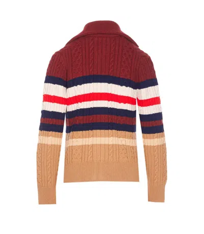 Shop Maison Kitsuné Sweaters In Multicolour