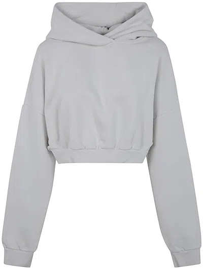 Entire Studios Cropped Heavy Hood Clothing In White