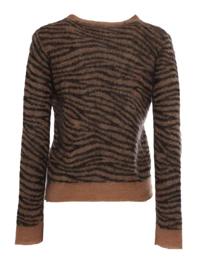 Max Mara Abaden Camel Sweater In Brown