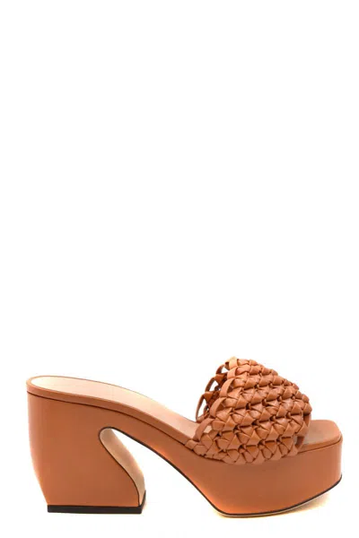 Si Rossi Sandals In Leather