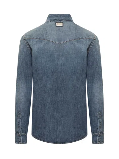 Dolce & Gabbana Men's Shirt In Blue