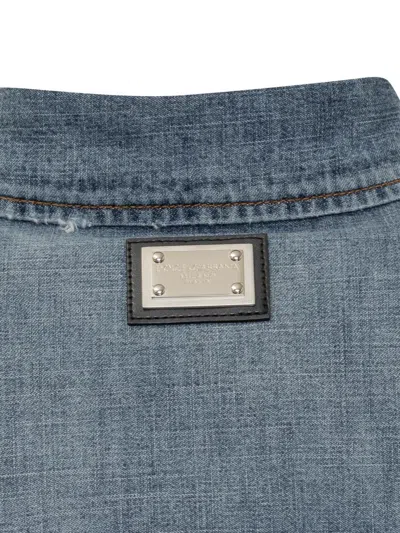 Dolce & Gabbana Men's Shirt In Blue
