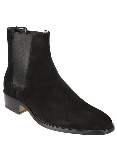 Premiata Men's Shiny Beatles Boot In Black