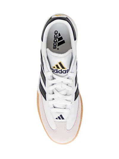 Adidas Originals Samba Mn Leather Low-top Sneakers In White
