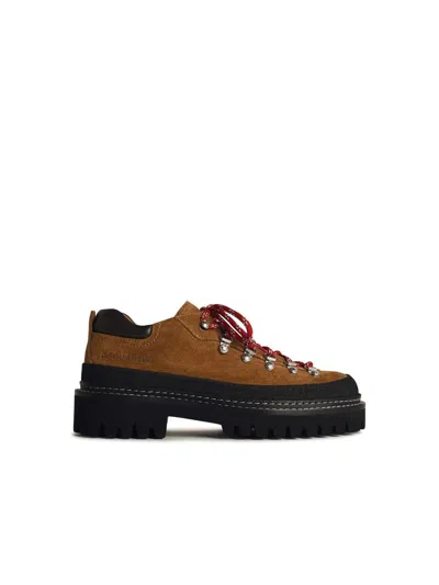 Dsquared2 Canadian Hiking Laced Up In Brown