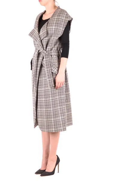 Alysi Womens Multicolor Other Materials Coat In Multicolor