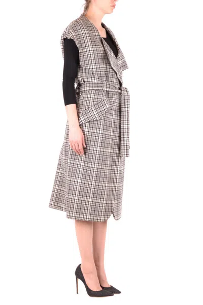 Alysi Womens Multicolor Other Materials Coat In Multicolor
