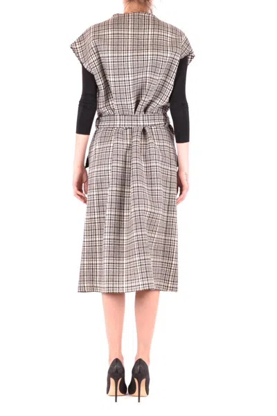 Alysi Womens Multicolor Other Materials Coat In Multicolor
