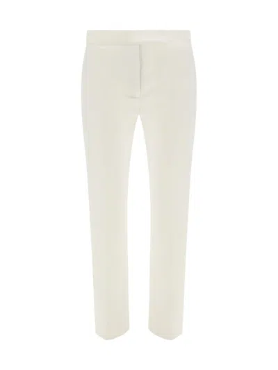 Sa Su Phi Slim-fit Trousers In White