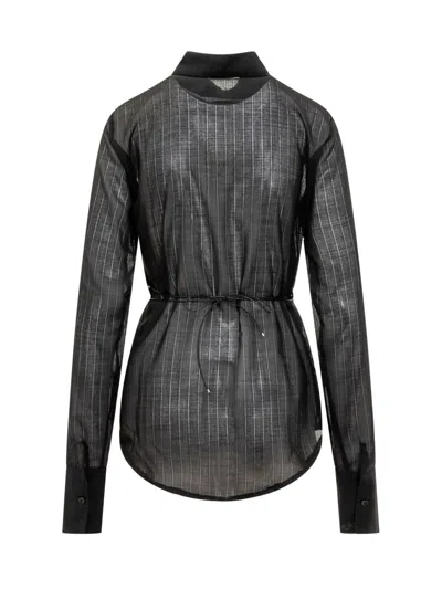 LUDOVIC DE SAINT SERNIN LUDOVIC DE SAINT SERNIN SLIM LACING SHIRT 