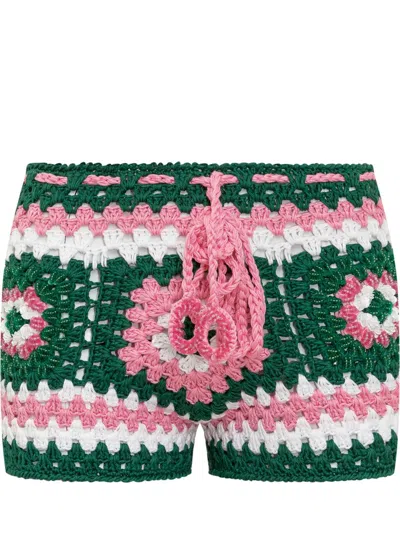 Matimì Knitted Shorts In Green