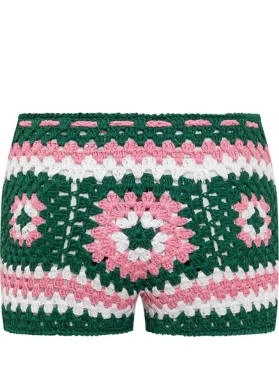 Matimì Knitted Shorts In Green