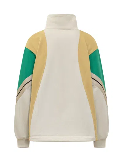 Palm Angels Monogram Colorblock Track Jacket In Multicolor