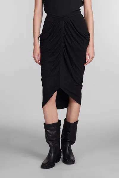 Isabel Marant Étoile Isabel Marant Etoile Ilis Midi Skirt In Black