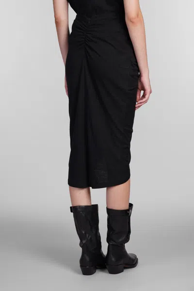 Isabel Marant Étoile Isabel Marant Etoile Ilis Midi Skirt In Black