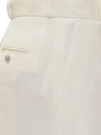 Lanvin Viscosel Pants In White