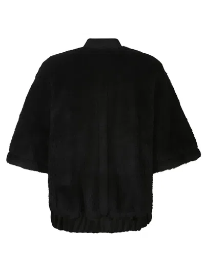 Max Mara Black Briose1 Jacket In Black