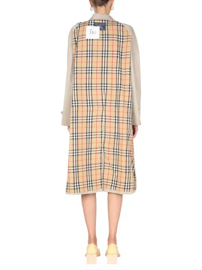 1/off Remade Burberry Trench In Multicolour