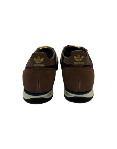 Adidas Originals Sl 72 Ow Sneakers In Brown Suede And Fabric In Brown