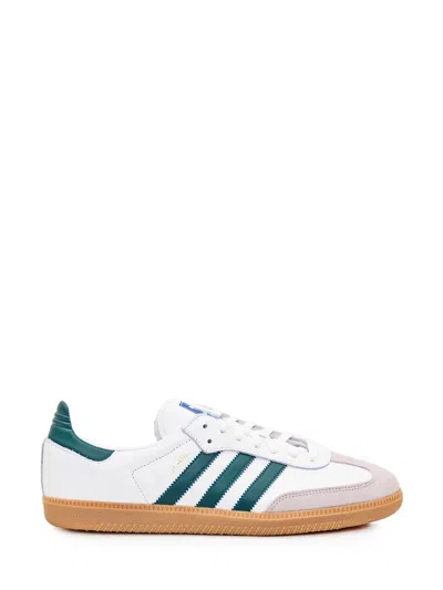 Adidas Originals Samba Og Leather Low-top Sneakers In White