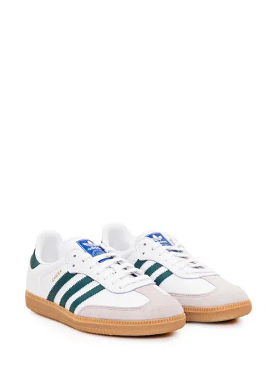 Adidas Originals Samba Og Leather Low-top Sneakers In White