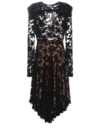 Philosophy Di Lorenzo Serafini Dress Philosophy Devoré Made Of Jersey In Black
