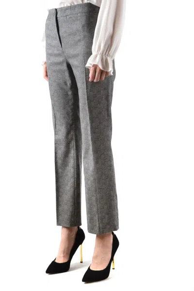 Boutique Moschino Trousers In Gray