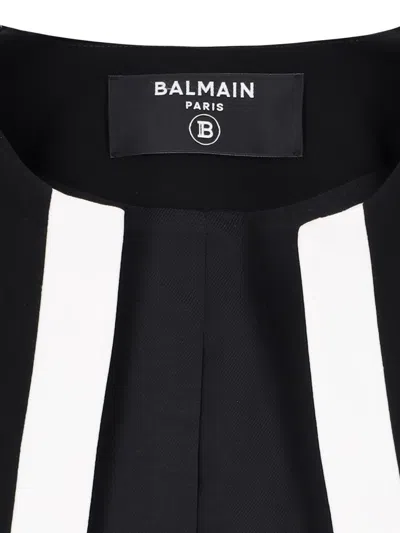 Balmain Jackets In Black