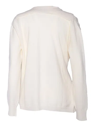Ballantyne Cardigan In White