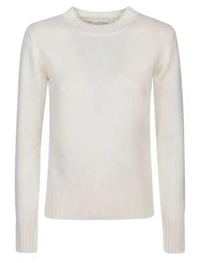 Max Mara Sweater In White