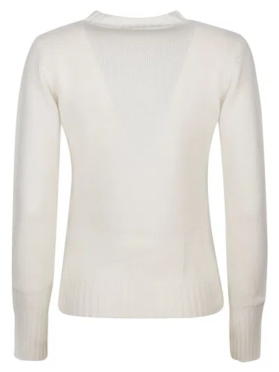 Max Mara Sweater In White
