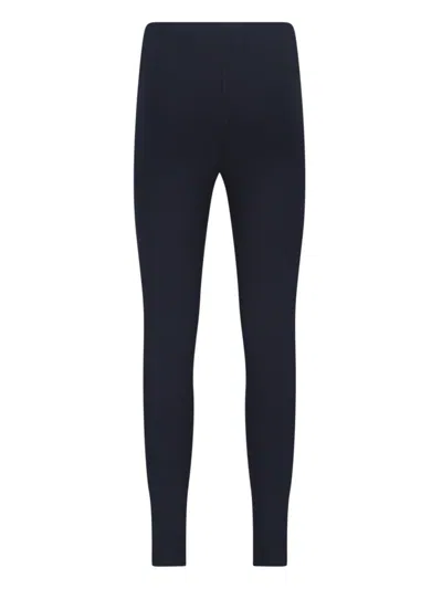Balenciaga Black Activewear Leggings In Matt Nylon Blend In Black