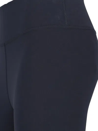 Balenciaga Black Activewear Leggings In Matt Nylon Blend In Black