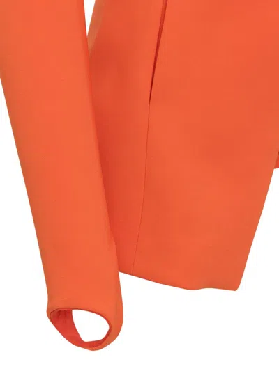 Alessandro Vigilante Blazer Con Spalle Scoperte In Orange