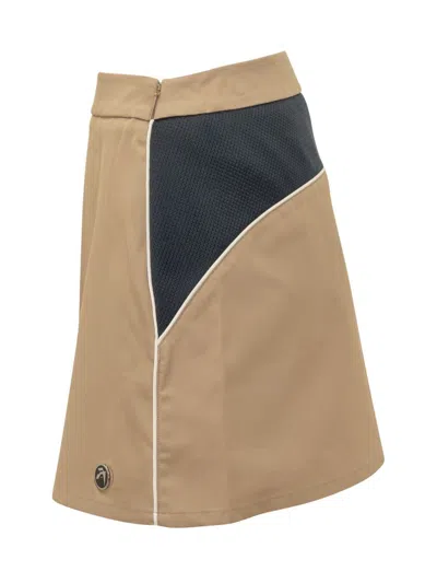 Ambush Sponge Mix Skirt In Beige