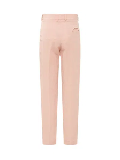 Blazé Milano Blazé Pleated Cropped Pants In Pink