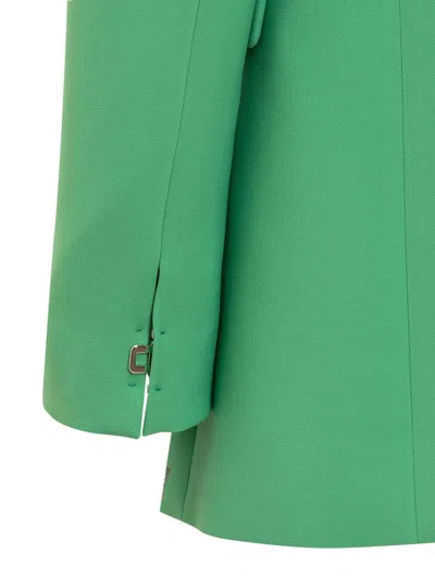 Dsquared2 Tulle Insert Blazer Jacket Blazer And Suits Green In Green